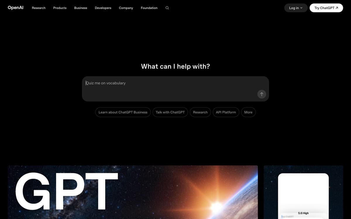 GPT Image 2 (ChatGPT) — screenshot of the official site